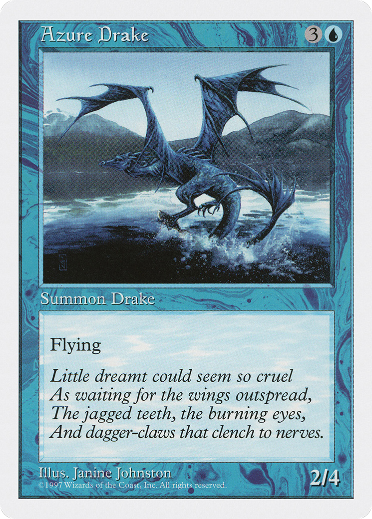 Azure Drake (5ED-073) - Fifth Edition