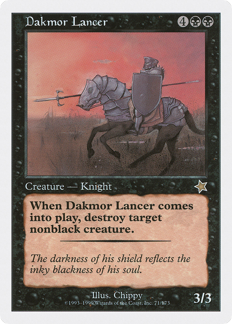 Dakmor Lancer (S99-071) - Starter 1999