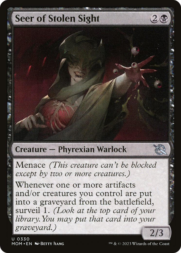 Seer of Stolen Sight (MOM-330) - March of the Machine