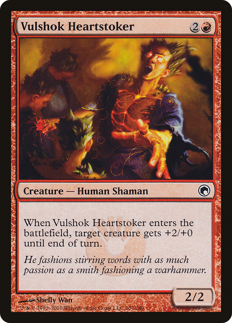 Vulshok Heartstoker (SOM-107) - Scars of Mirrodin