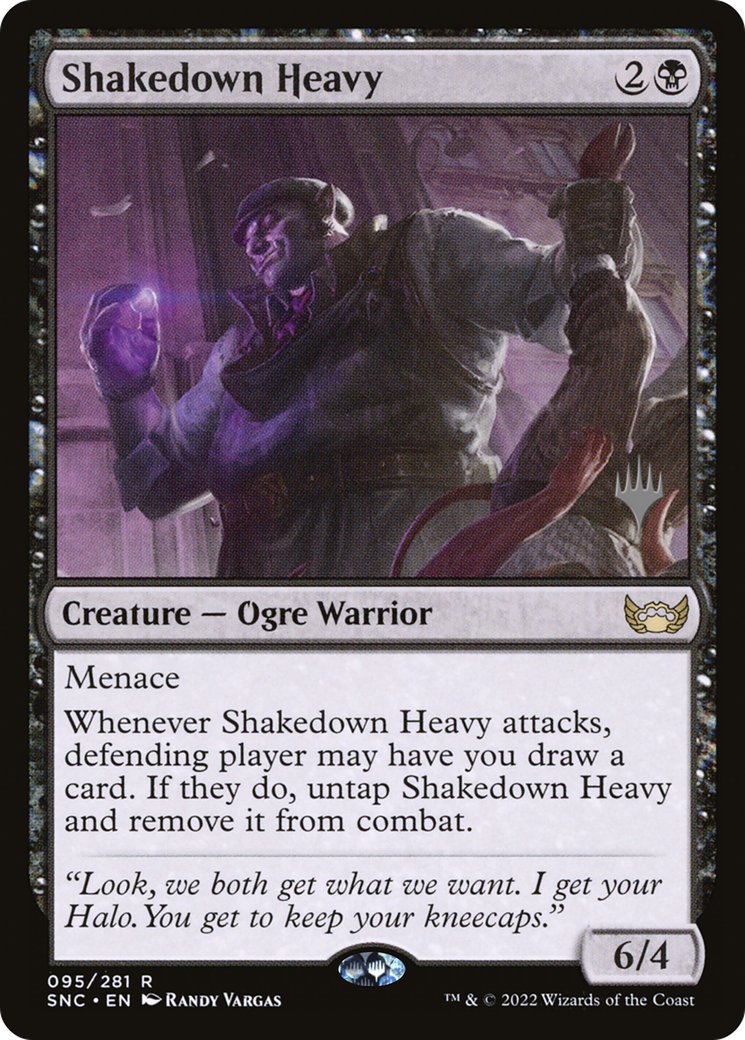 Shakedown Heavy (PPSNC-95P) - Streets of New Capenna Promos Foil
