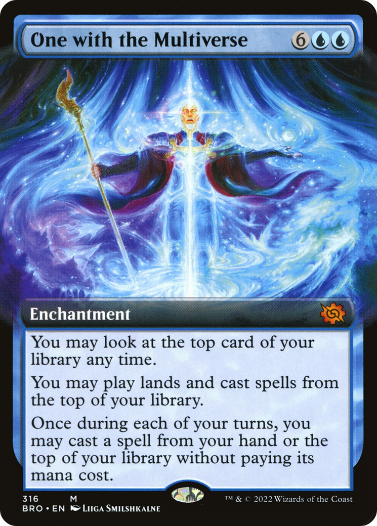 One with the Multiverse (BRO-316) - The Brothers' War: (Extended Art) Foil