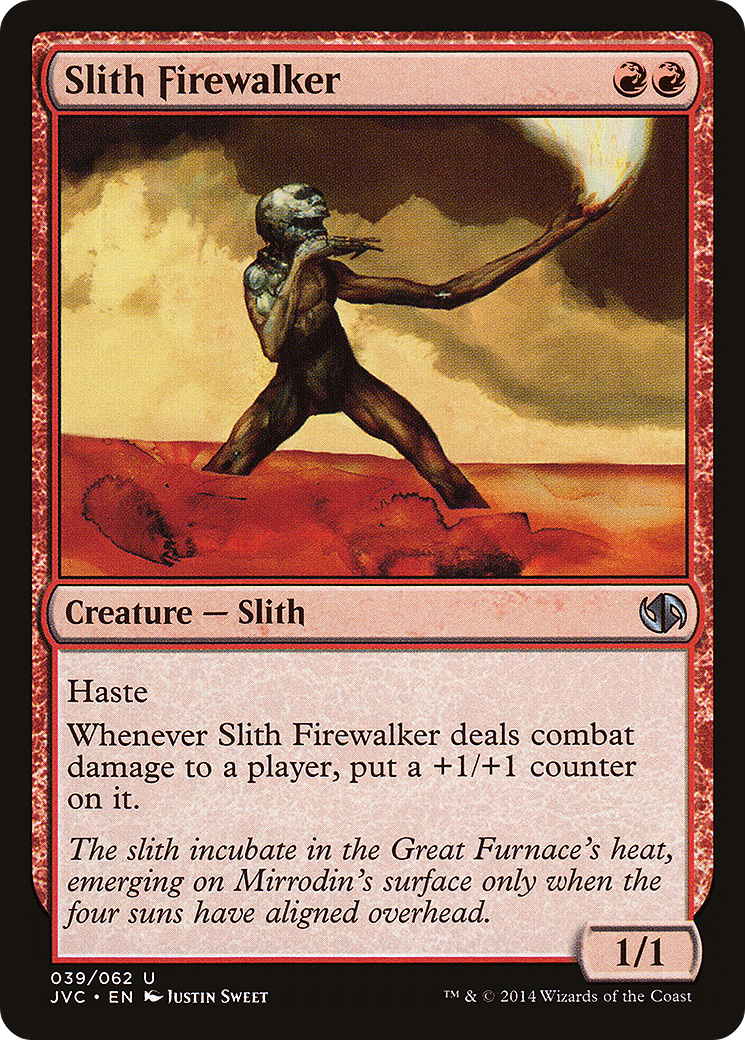 Slith Firewalker (DD3-039) - Duel Decks Anthology: Jace vs. Chandra