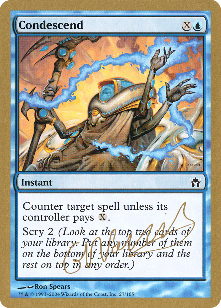 Condescend (WCD-) - World Championship Decks 2004