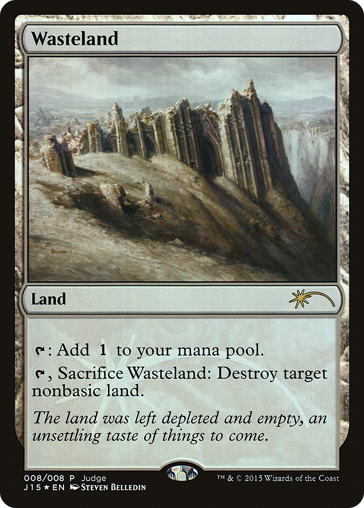 Wasteland (JDG-008) - Judge Gift Cards 2015 Foil