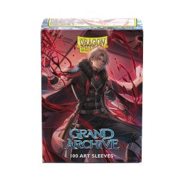 Dragon Shield Sleeves: Standard Matte Dual Art Grand Archives 100ct - Dante, Hemomancer