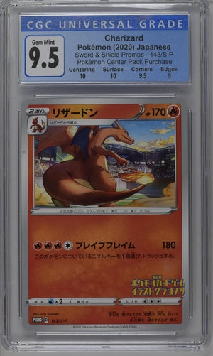 Charizard Promo 143/S-P CGC 9.5 Gem Mint