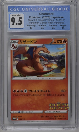 Charizard Promo 143/S-P CGC 9.5 Gem Mint