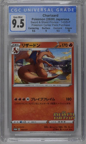 Charizard Promo 143/S-P CGC 9.5 Gem Mint
