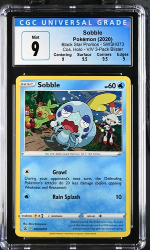 Sobble Promo SWSH073 CGC 9