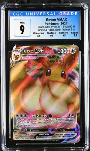 Eevee VMAX Promo SWSH087 CGC 9