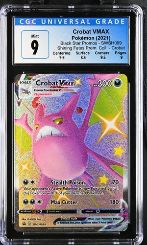 Crobat VMAX Promo SWSH099 CGC 9