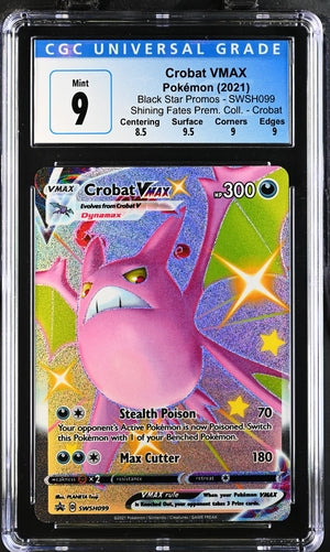 Crobat VMAX Promo SWSH099 CGC 9