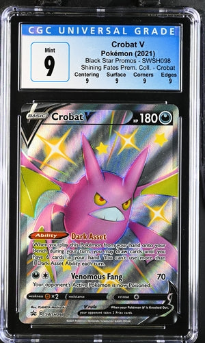 Crobat V Promo SWSH099 CGC 9