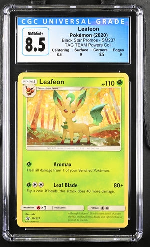 Leafeon Promo SM237 CGC 8.5