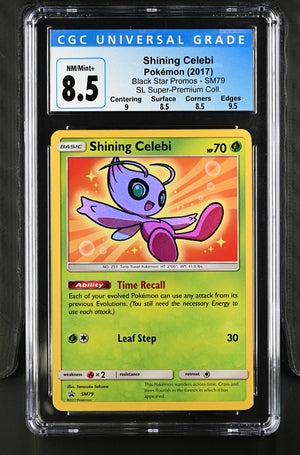 Shining Celebi Promo SM79 CGC 8.5