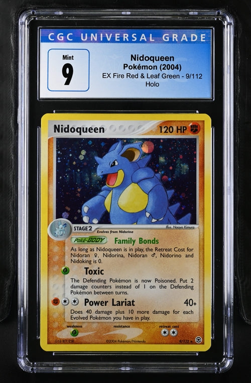 Nidoqueen FireRed & LeafGreen 9/112 CGC 9