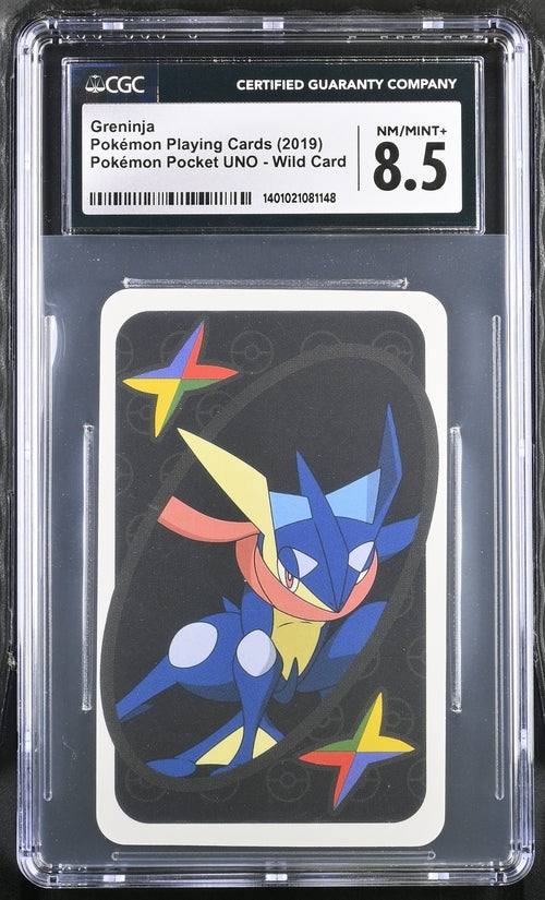 Greninja - Wild Card Pokemon Pocket Uno 2019 CGC 8.5