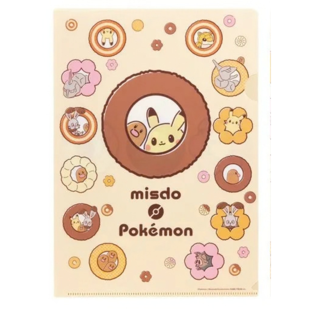 Pokemon: Mister Donut Clear File Pokémon Japan