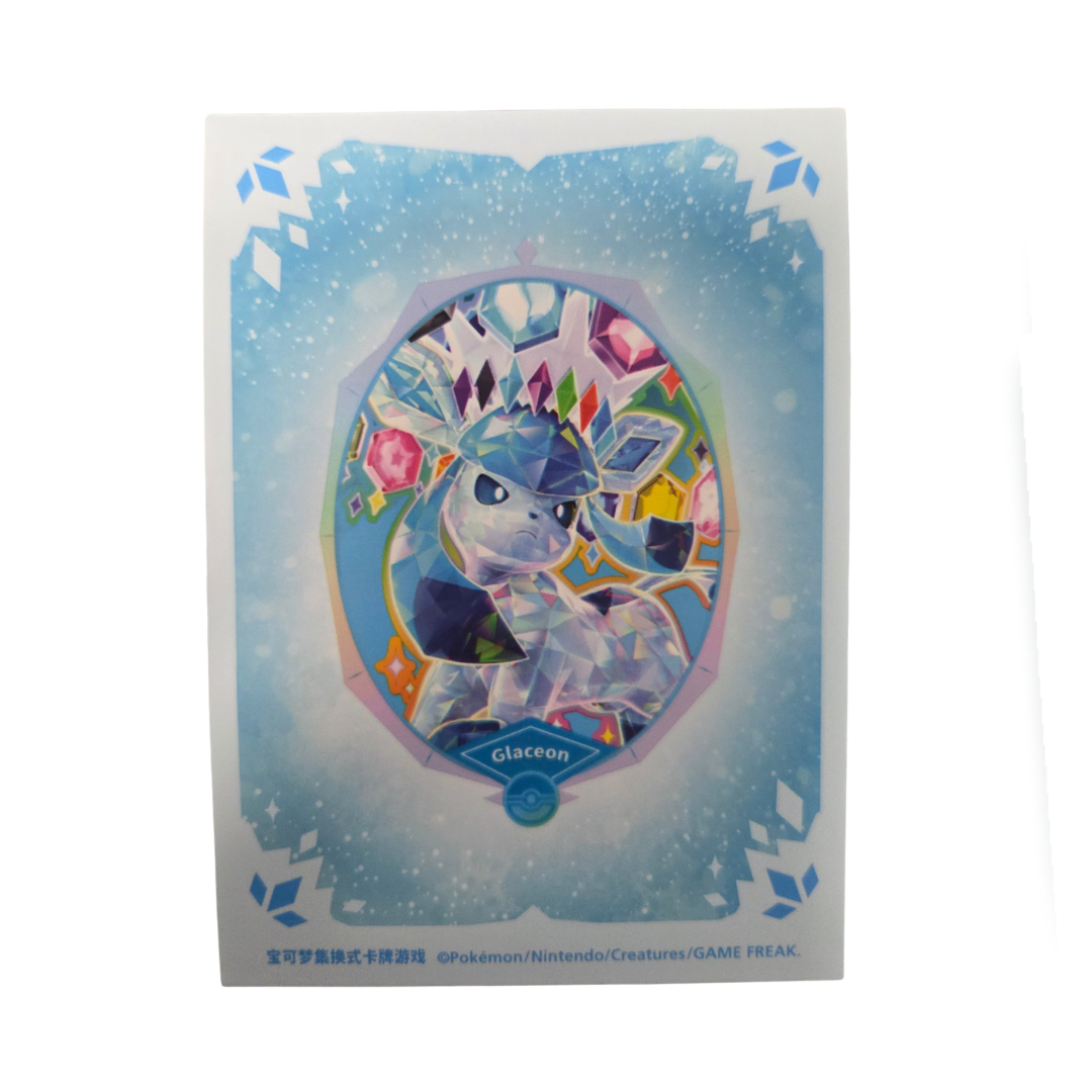 Pokémon Card Sleeve - Crystal Gathering Glaceon (Single Sleeve)
