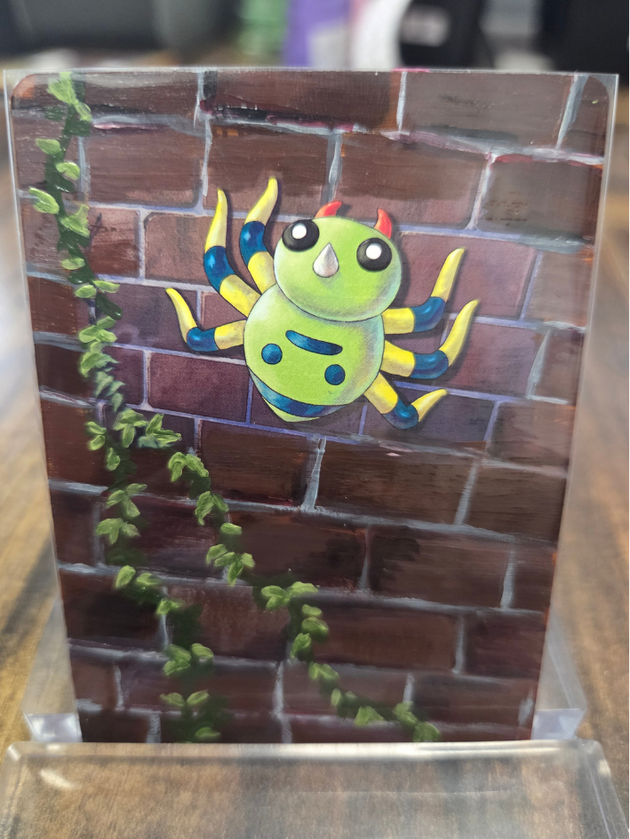 spinarak pokemon card Custom Painted Value Add-On:Design 2 Shopify Archive 5.11.26 If tails Magic: The Gathering Mystery
