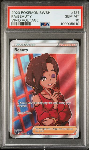 Beauty Vivid Voltage 181/185 PSA 10