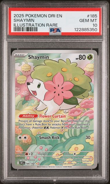 Shaymin Destined Rivals 185/182 PSA 10