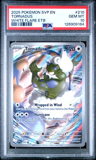 Tornadus Promo #210 PSA 10