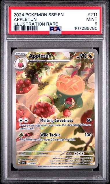 Appletun Surging Sparks 211/191 PSA 9