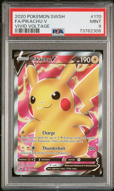 pikachu v pokemon card price Pikachu V (swshp-SWSH285)