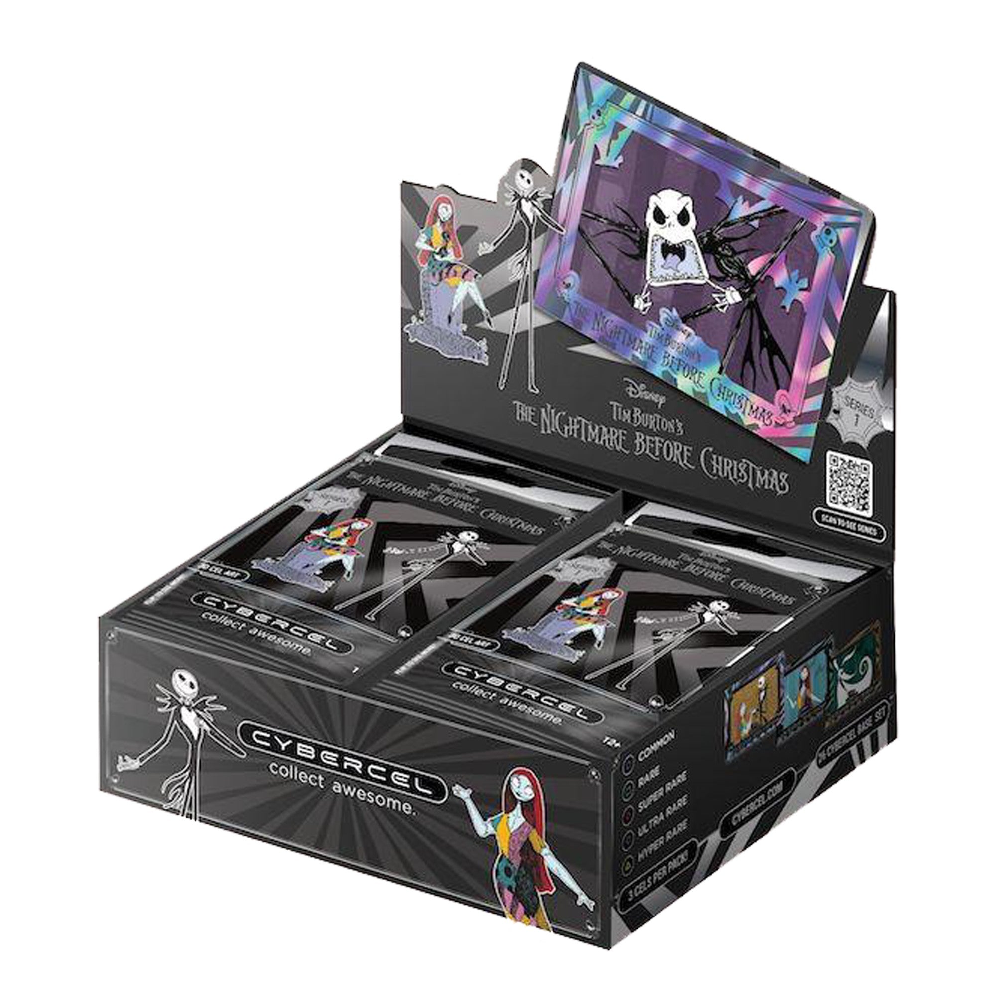 Cybercel: Nightmare Before Christmas Trading Cards Series 1 Booster Bo Cybercel: Nightmare Before Christmas Trading Cards Series 1 Booster Bo