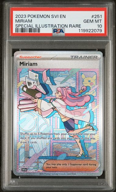 Miriam Scarlet & Violet Base Set 251/198 PSA 10