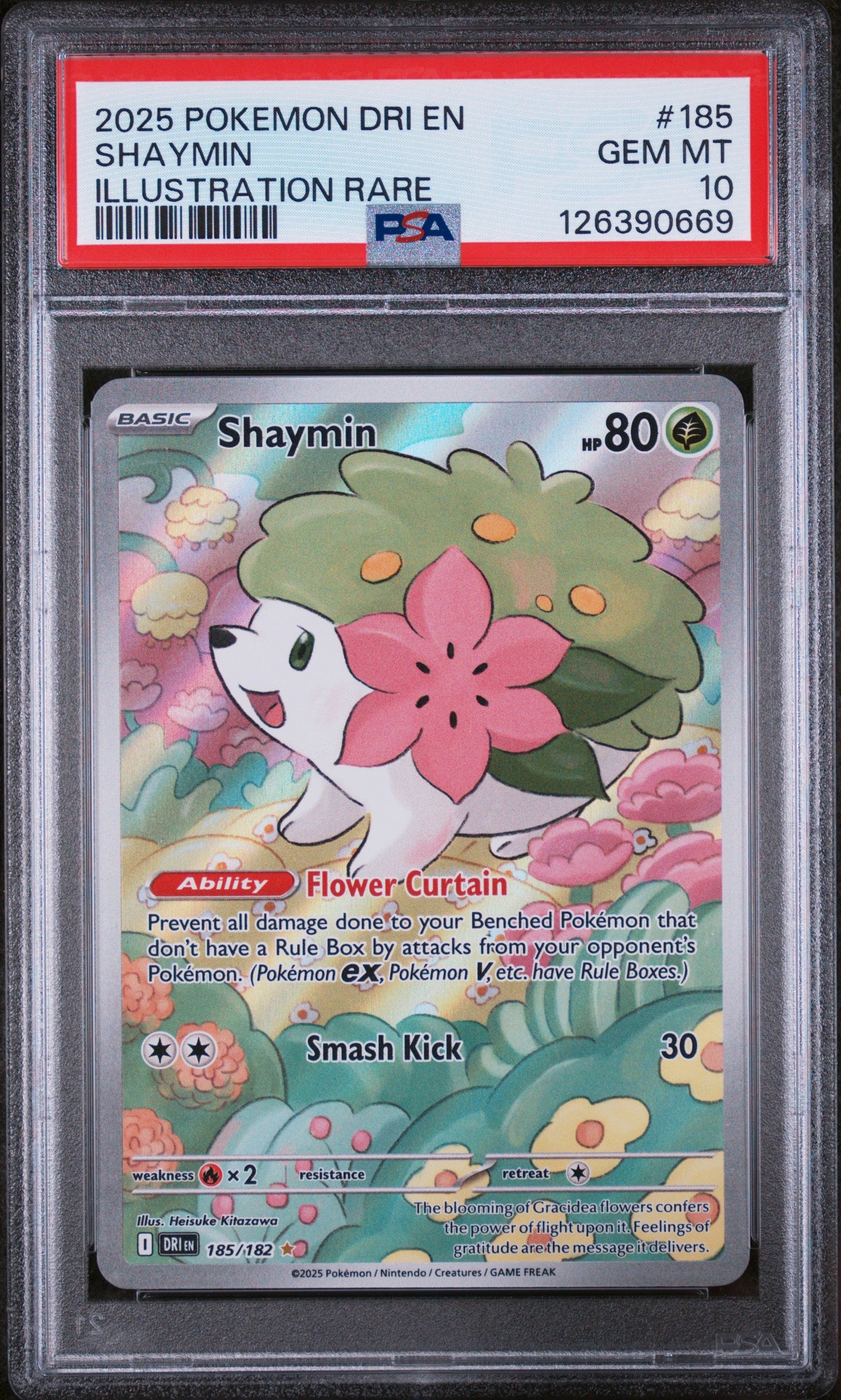 Shaymin Destined Rivals 185/182 PSA 10