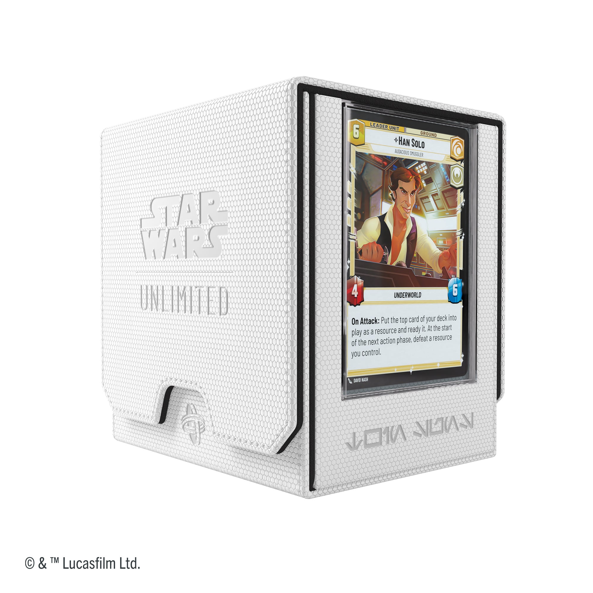 Gamegenic Star Wars: Unlimited Twin Suns Deck Pod (White)
