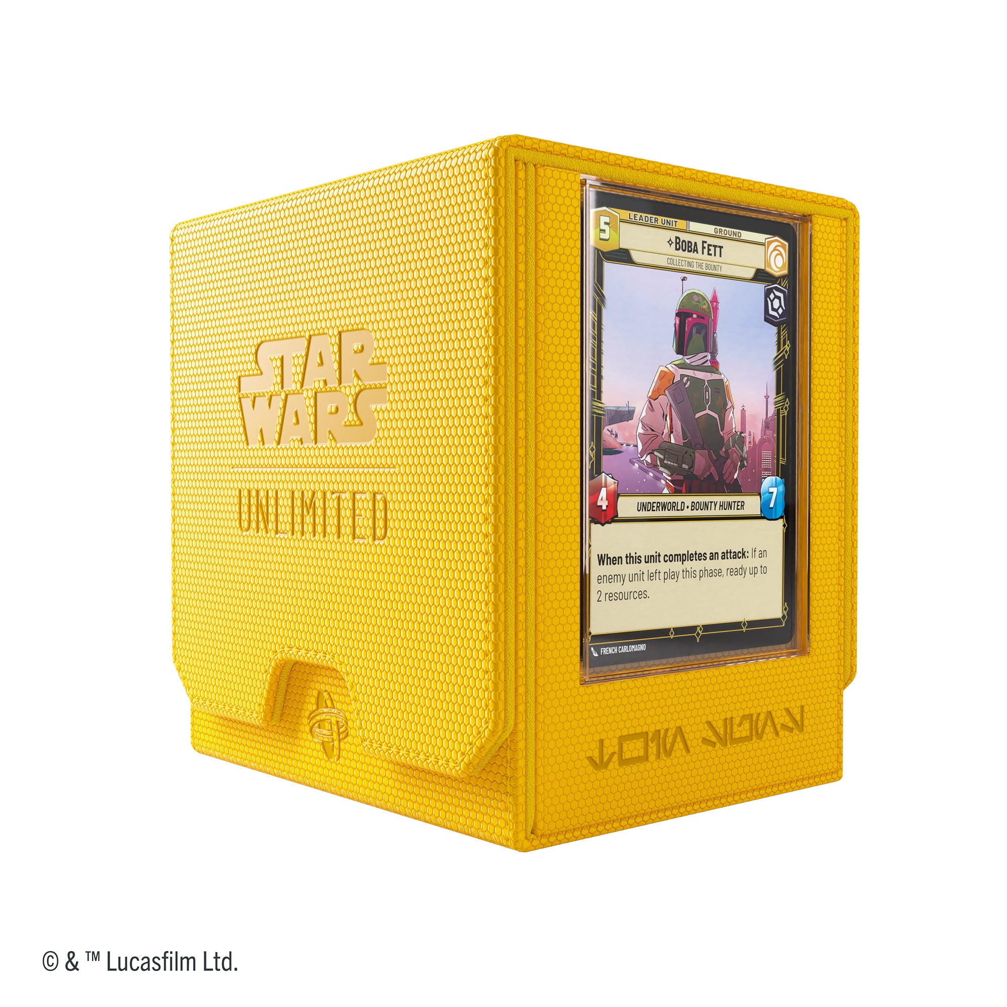 Gamegenic Star Wars: Unlimited Twin Suns Deck Pod (Yellow)