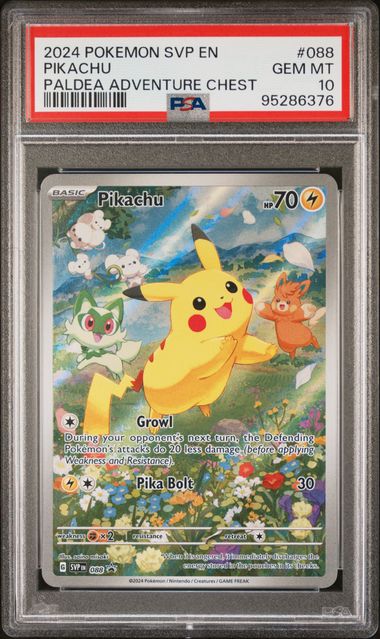 Pikachu 088 Promo PSA 10