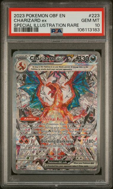 Charizard ex Obsidian Flames 223/197 PSA 10