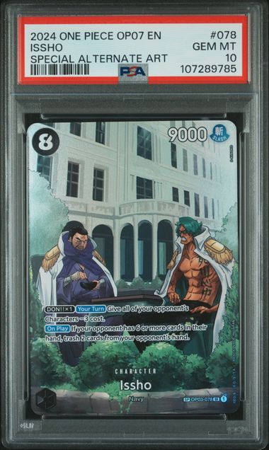 Issho 500 Years in the Future OP03-078 PSA 10