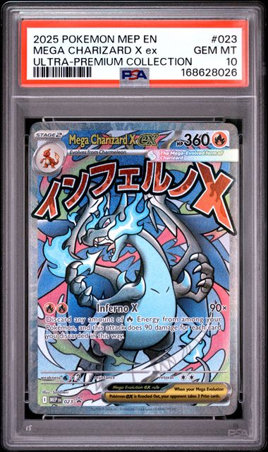 Mega Charizard X ex Mega Evolution Promo 023 PSA 10