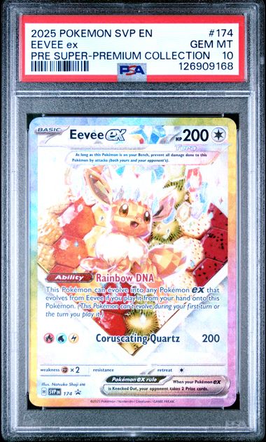Eevee ex Promo 174 PSA 10
