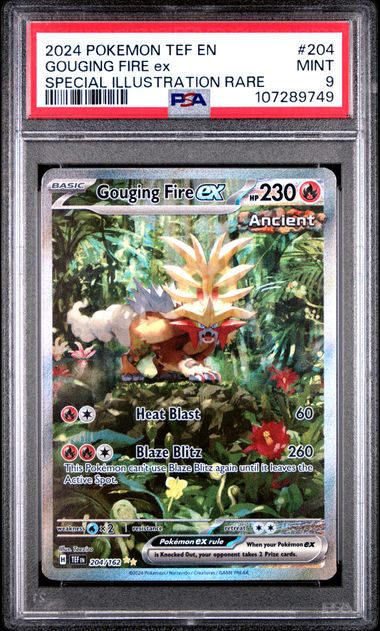 Gouging Fire ex Temporal Forces 204/162 PSA 9