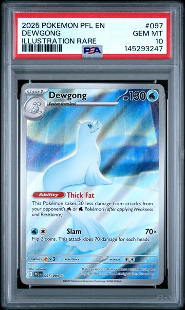 Dewgong Phantasmal Flames 097/094 PSA 10