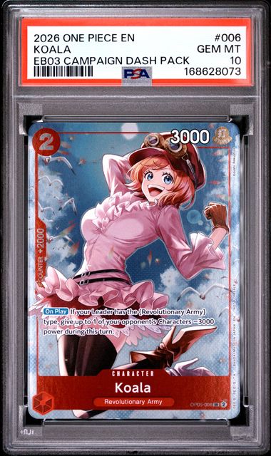 Koala EB03 Dash Pack Promo EB03-006 PSA 10