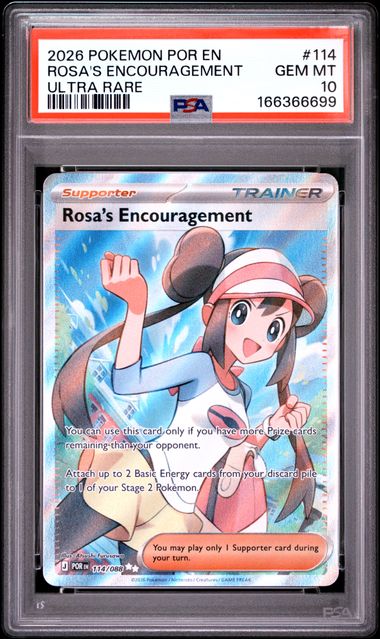 Rosa's Encouragement Perfect Order 114/088 PSA 10