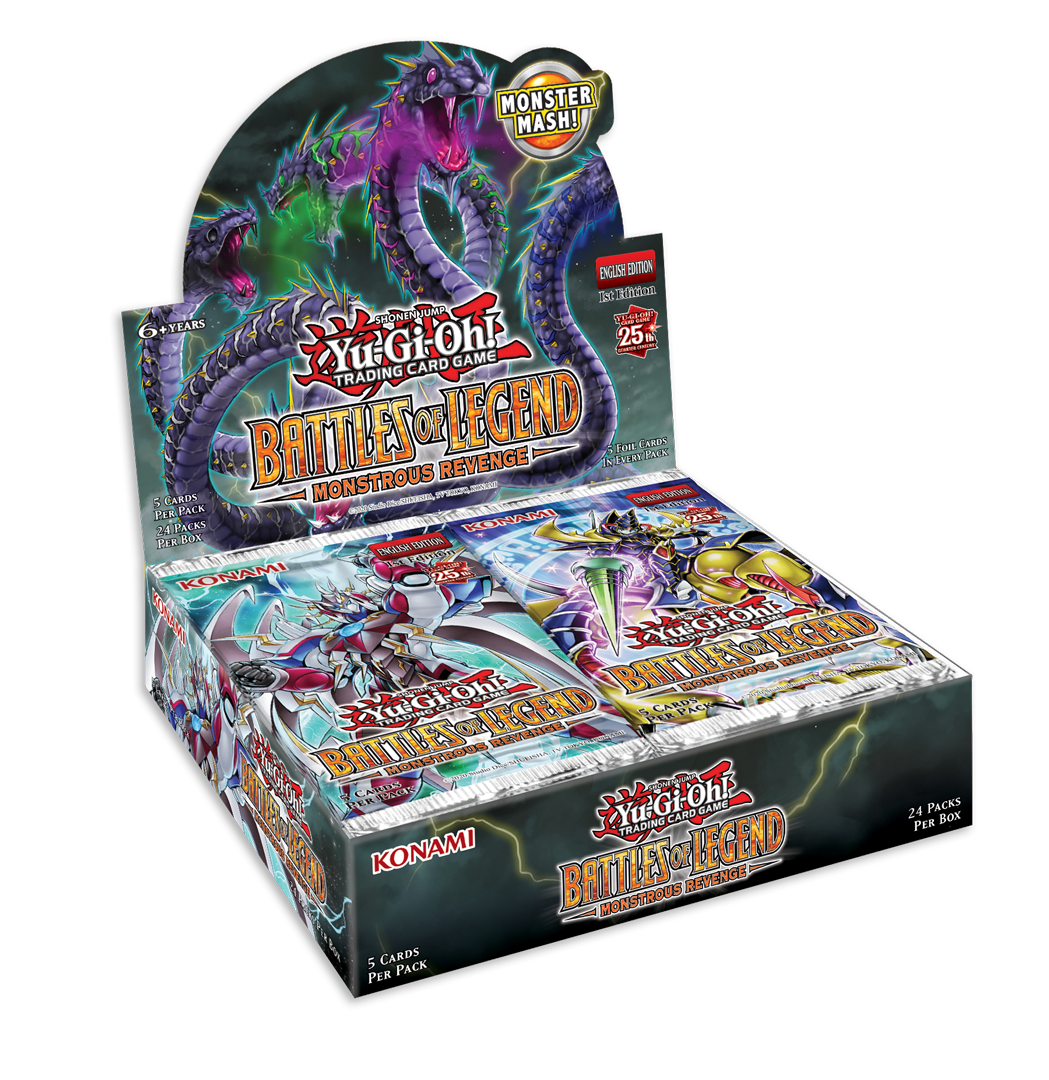 Yu-Gi-Oh! Battles of Legend: Monstrous Revenge 1st Edition Booster Box