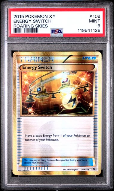 Energy Switch Roaring Skies 109/108 PSA 9
