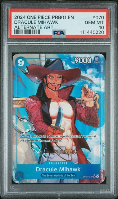 Dracule Mihawk PRB01-070 PSA 10