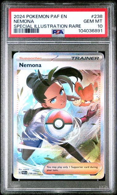 Nemona Paldean Fates 238/091 PSA 10