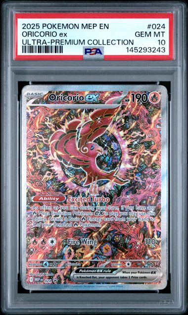 Oricorio ex MEP 024 Promo PSA 10