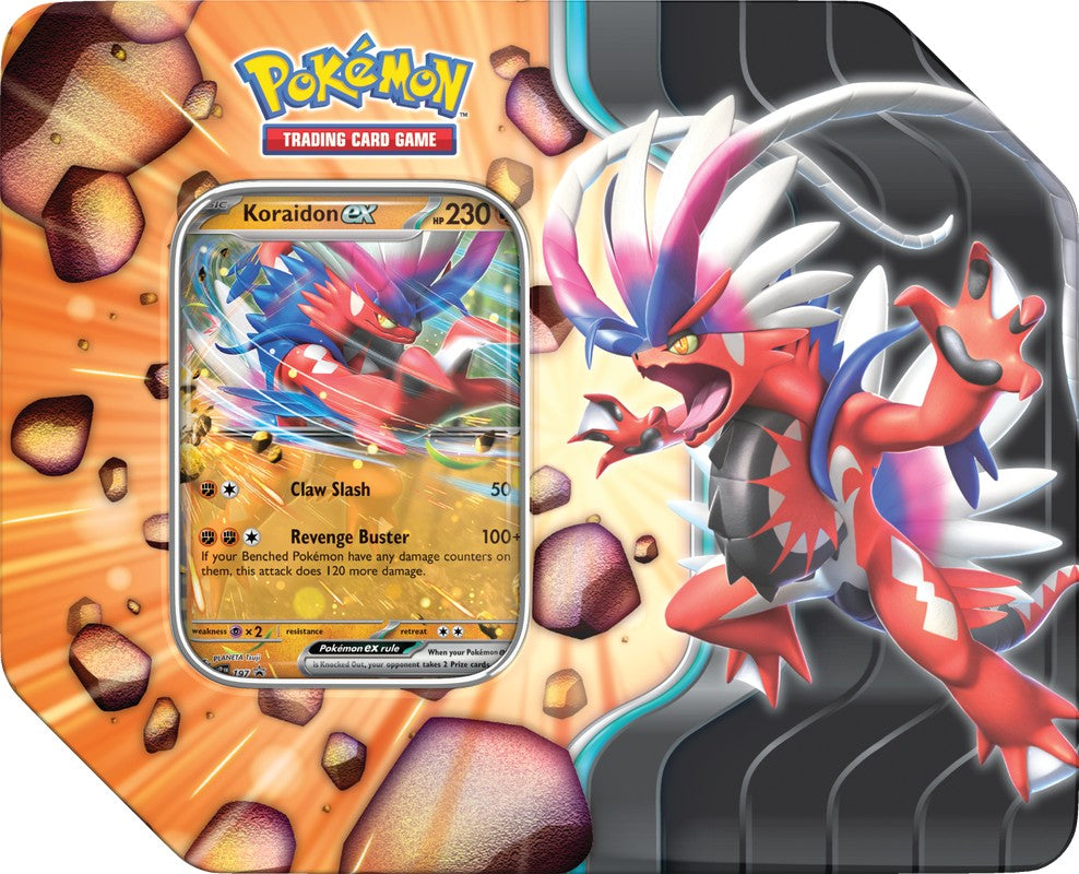 Pokemon: Slashing Legends Tin (Koraidon ex)